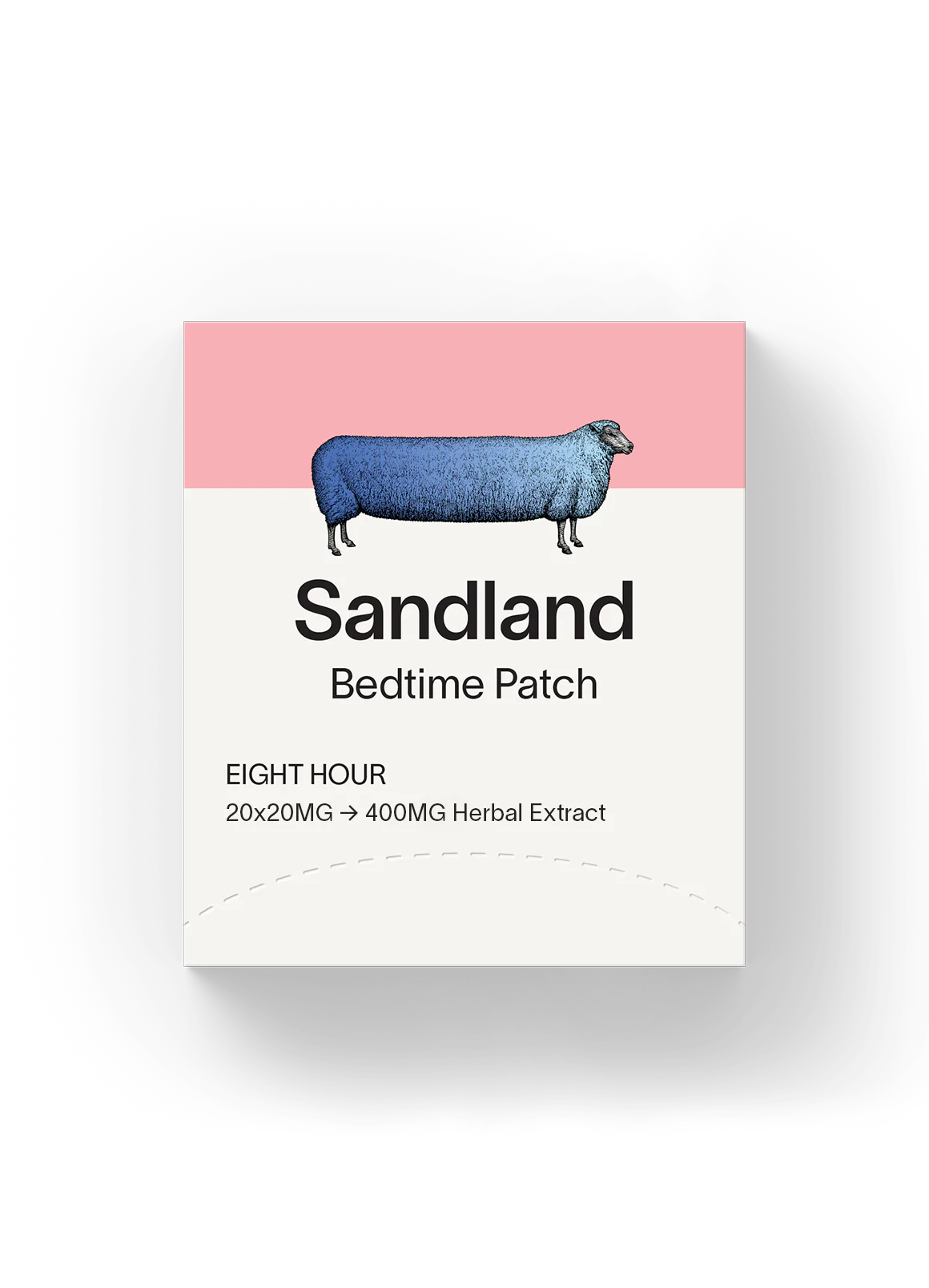 Sandland Bedtime Patch, Sleep Patch for Long-Lasting Sleep, 30 Patches, Eight Hour, 20x20MG Herbal Extract, Fast Acting Plant and Melatonin Formula, Made in The USA