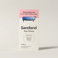 Sandland Stay Asleep, Natural Daily Sleep Supplement, 30 Pills, Magnesium, Valerian Root, L-Theanine, Peppermint Leaf, Made in The USA