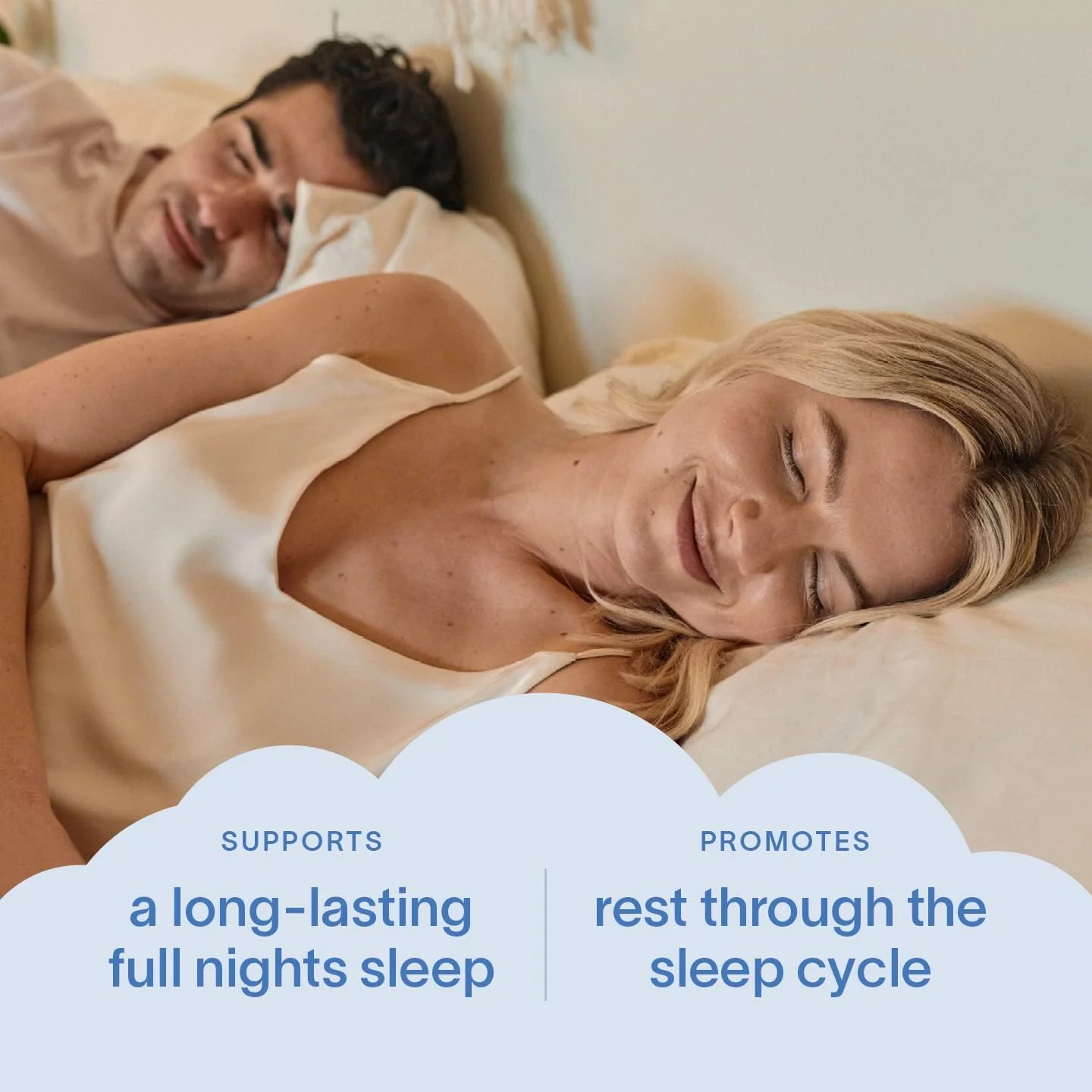 Sandland Stay Asleep Plus Melatonin, Natural Daily Sleep Supplement, 30 Pills, 3mg Melatonin, Magnesium, Valerian Root, L-Theanine, Peppermint Leaf, Made in The USA